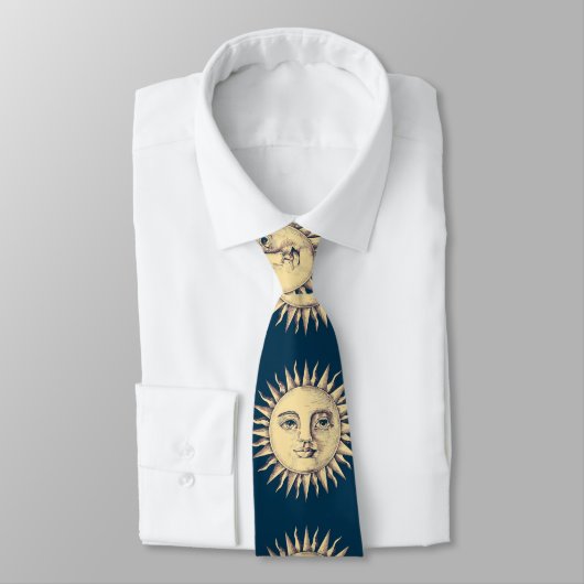 Sun Necktie Krawatte (Gebunden)