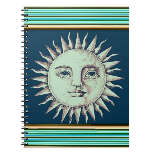Sun Notebook Notizblock (Vorderseite)