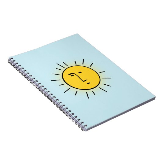 Sun Notizblock (Rechte Seite)