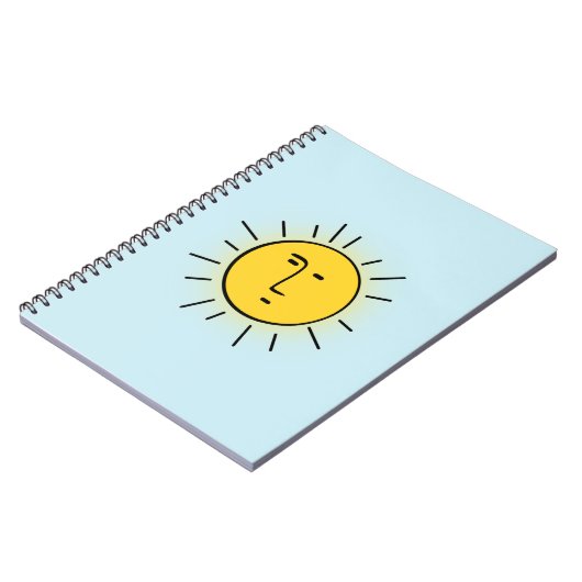 Sun Notizblock (Linke Seite)