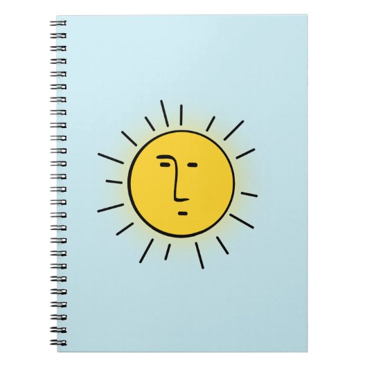 Sun Notizblock (Vorderseite)