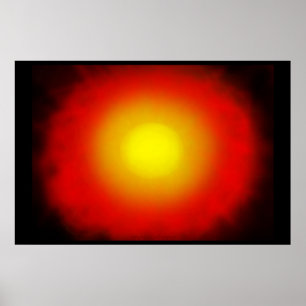 Sun Nova 36x24 drucken Poster