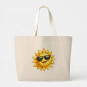 Sun of a Beach Jumbo Stoffbeutel (Rückseite)