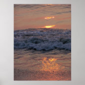 Sun on Waves Poster (Vorne)