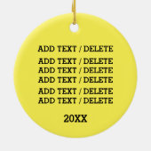 SUN Ornamenet Keramik Ornament (Hinten)