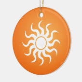 Sun-Ornamente Keramik Ornament (Links)