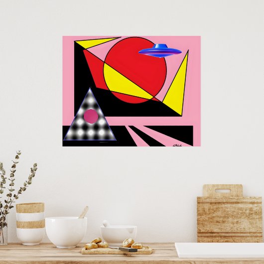 Sun Out Poster (Küche)