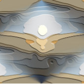 SUN OVER THE HILLS   GEPÄCKANHÄNGER