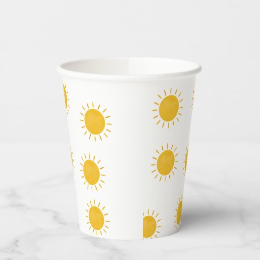 Sun Paper Cup Pappbecher (Links)