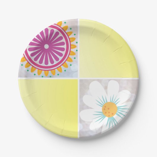 Sun Party Pappteller (Vorderseite)