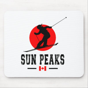 Sun Peaks Kanada Skigebiet Rocky Mountains Kanada Mousepad