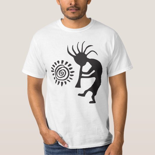 Sun Petroglyphs Kokopelli T - Shirt (Vorderseite)