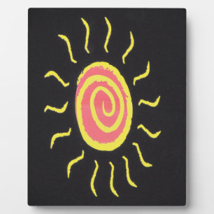 Sun Plaque Fotoplatte
