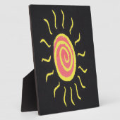 Sun Plaque Fotoplatte (Seite)