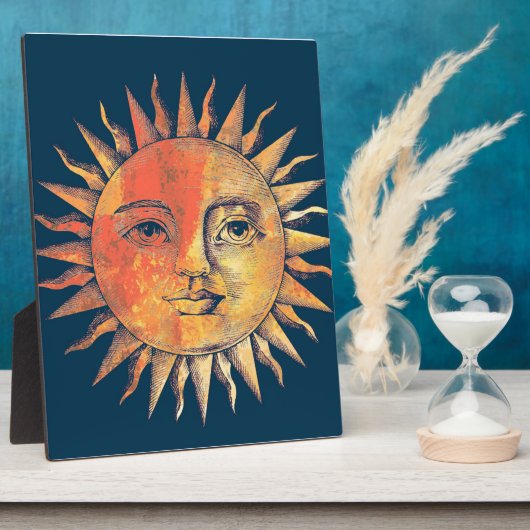 Sun Plaque Fotoplatte (Seite)