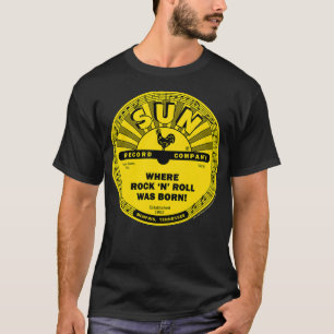 Sun Platten Classic Vinyl, bei dem Rock'n'Roll BO T-Shirt