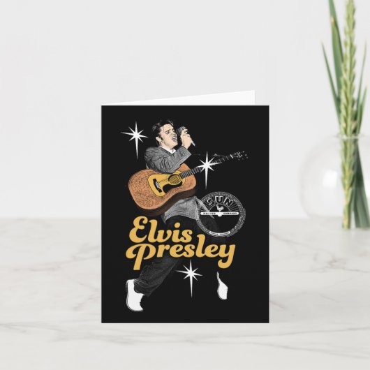 Sun Platten X Elvis Presley Tanz mit Sternen Karte (Vorderseite)