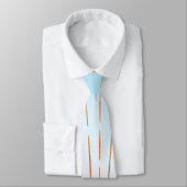 Sun Portrait Retro Custom Necktie Krawatte (Gebunden)