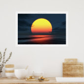 Sun Poster (Küche)
