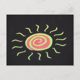 Sun Postkarte