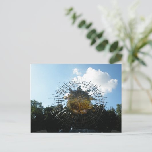 Sun Postkarte (Stehend Vorderseite)