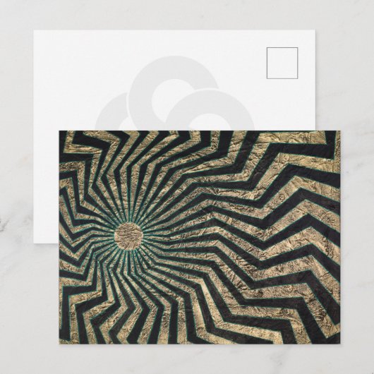 Sun Postkarte (Vorne/Hinten)