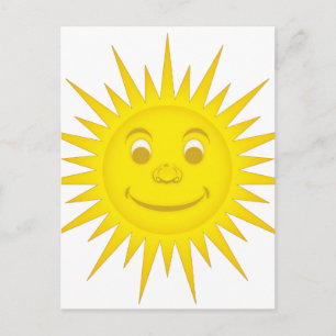Sun Postkarte