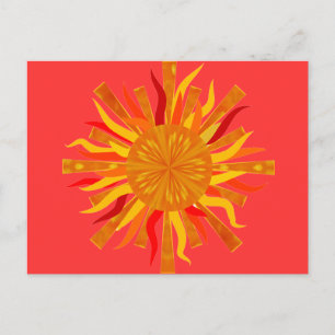 Sun Postkarte