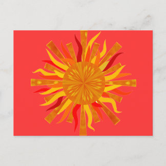 Sun Postkarte