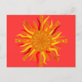 Sun Postkarte (Vorderseite)