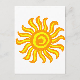Sun Postkarte