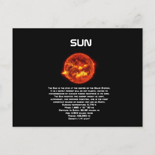 Sun Postkarte