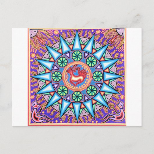 Sun Postkarte (Vorderseite)