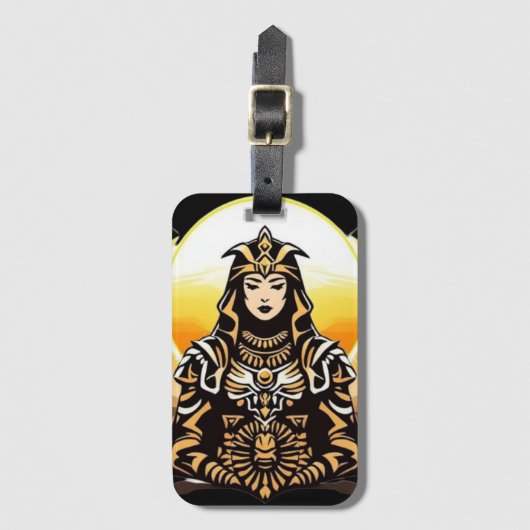Sun Priestess Gepäckanhänger (Vorderseite Vertikal)