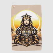 Sun Priestess Golfhandtuch (Vorderseite)