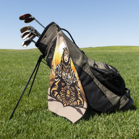 Sun Priestess Golfhandtuch (Gras)
