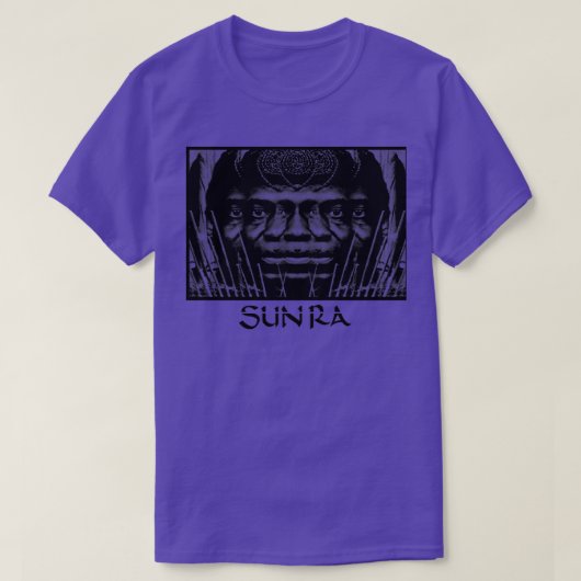 Sun Ra Jazz Space T-Shirt (Design vorne)