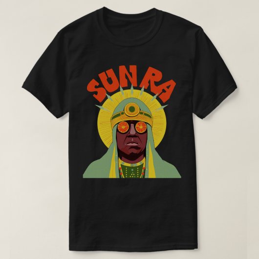 Sun Ra Original Psychedelic Design 2 T-Shirt (Design vorne)