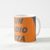 Sun Radio Ibiza Coffee Cup Kaffeetasse (VorderseiteRechts)