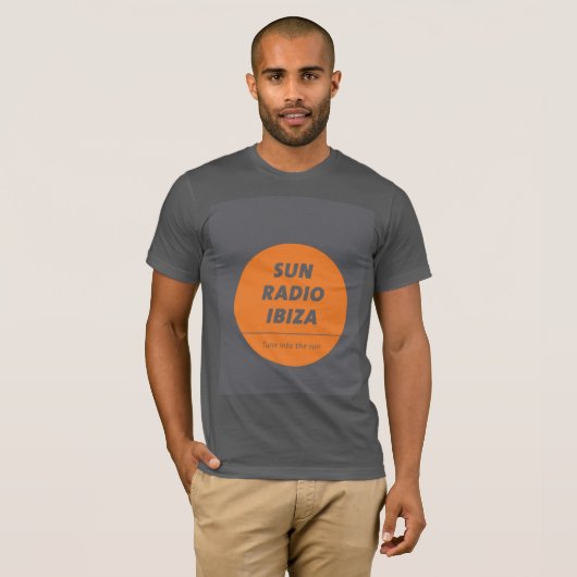 Sun Radio Ibiza Shirt grey (Vorne ganz)