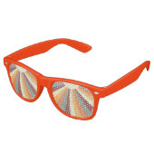 Sun Ray Retro Bohemisch Sunshine Partybrille (Schrägansicht)