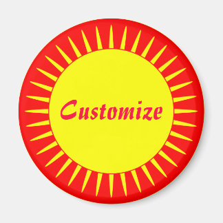 Sun Ray Template - 2 Magnet