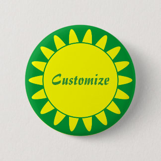 Sun Ray Template - 3 - grün Button