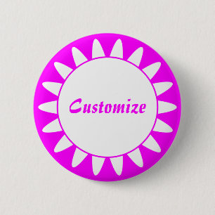 Sun Ray Template - 3 - Magenta Button