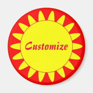 Sun Ray Template - 3 Magnet