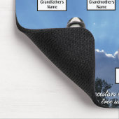 Sun Rays Family Tree Fotos Vorwahl Mousepad (Ecke)