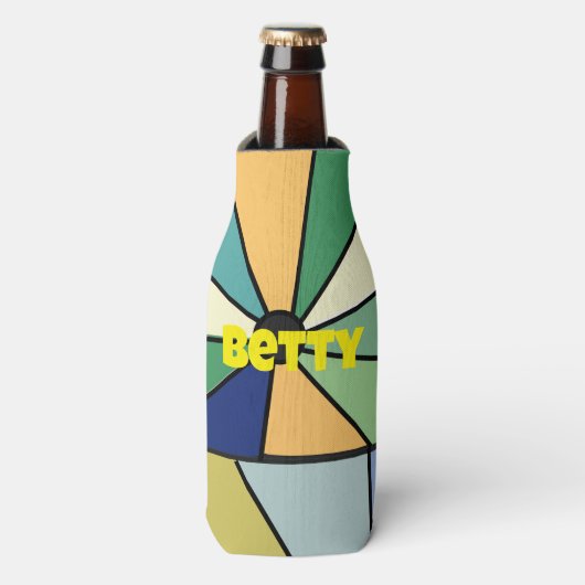 Sun Rays Flaschenkühler (Flaschenvorderseite)