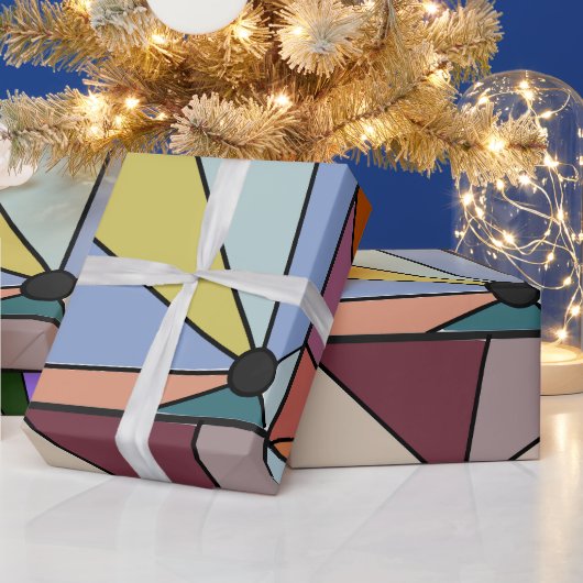 Sun Rays Geschenkpapier (Feiertage)