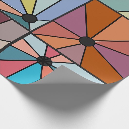 Sun Rays Geschenkpapier (Ecke)