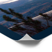 Sun Rays Lakeshore Storm Clouds Look at God Poster (Ecke)